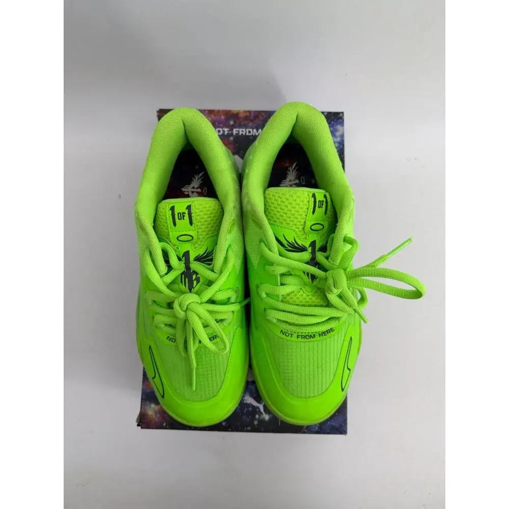 PUMA MB.01 x LaMelo Ball Low in Green Gecko sneaker IN BOX sz 6